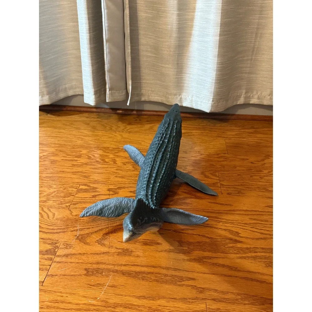 2017 Mattel Jurassic World Real Feel Mosasaurus - HUGE 28